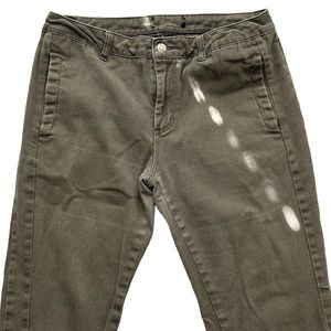 FOREVER 21 Men’s Size 32” W 30” L Olive Green Jean Joggers